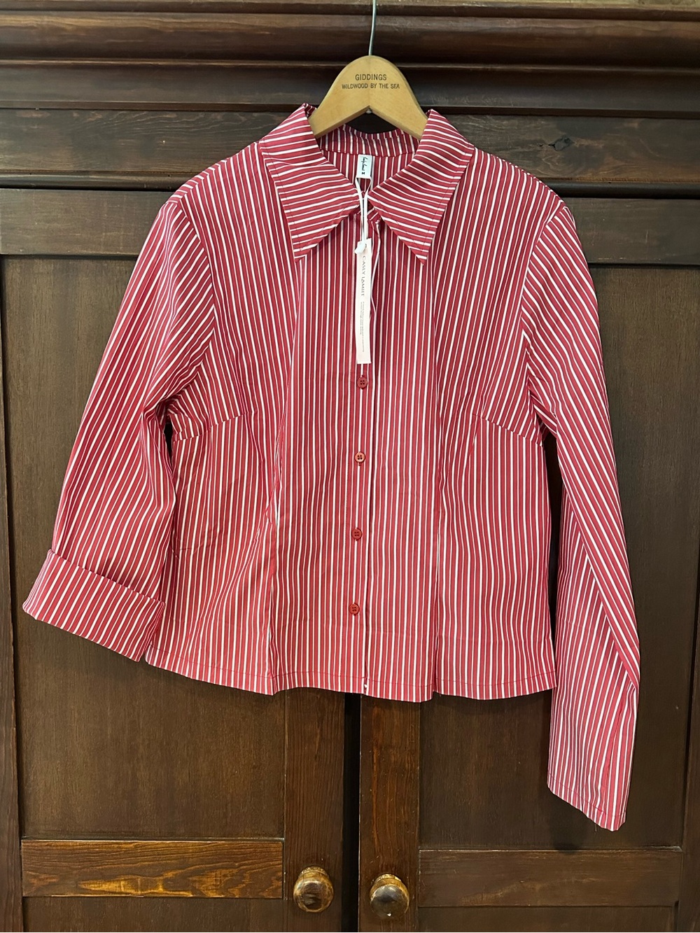 Casly Lamiit • Brand New • women’s button down shirt • top • blouse